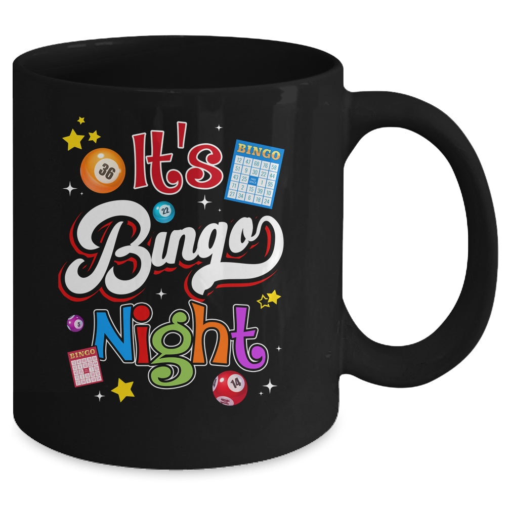 It's Bingo Night Funny Bingo Player Gambling Lottery Casino Mug | siriusteestore