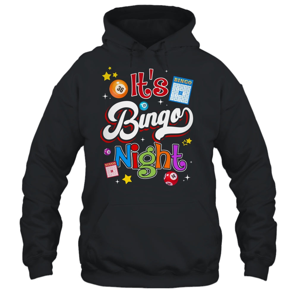 It's Bingo Night Funny Bingo Player Gambling Lottery Casino Shirt & Tank Top | siriusteestore