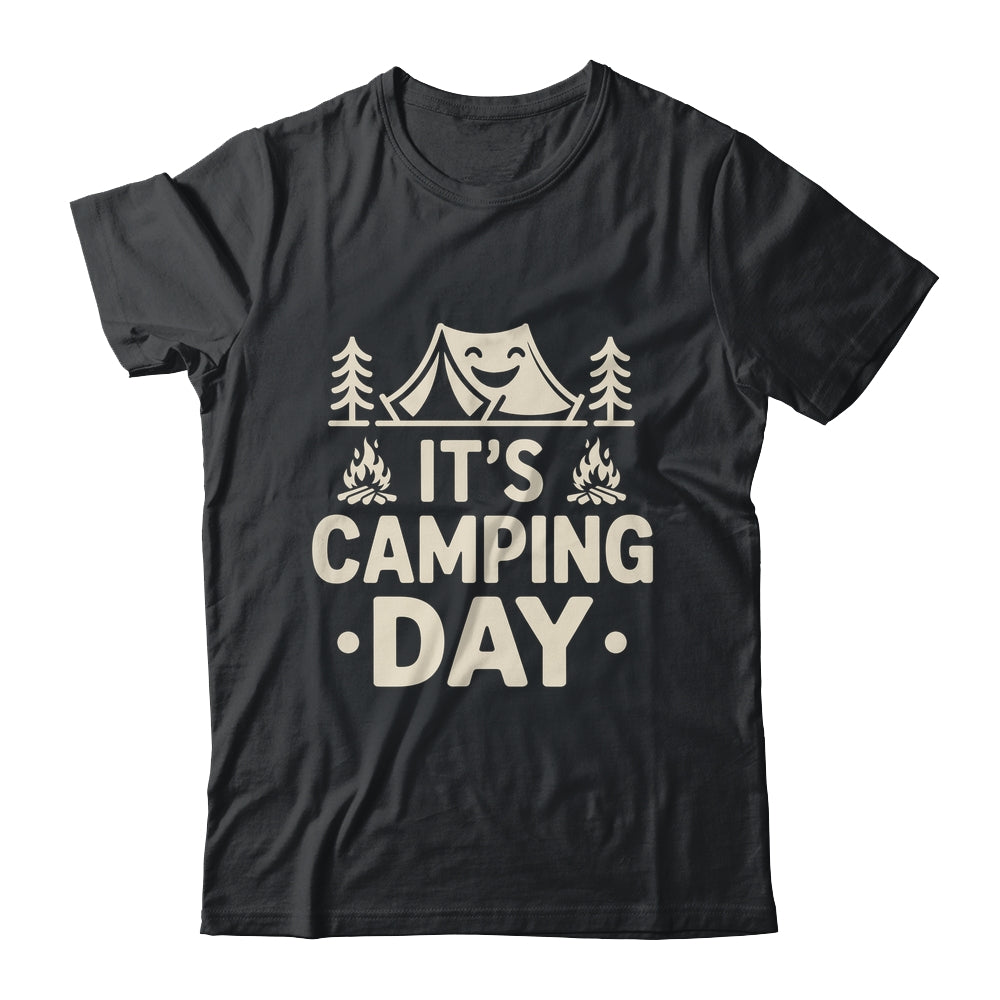 It's Camping Day Campsite Camper Camping Men Women Shirt & Tank Top | siriusteestore