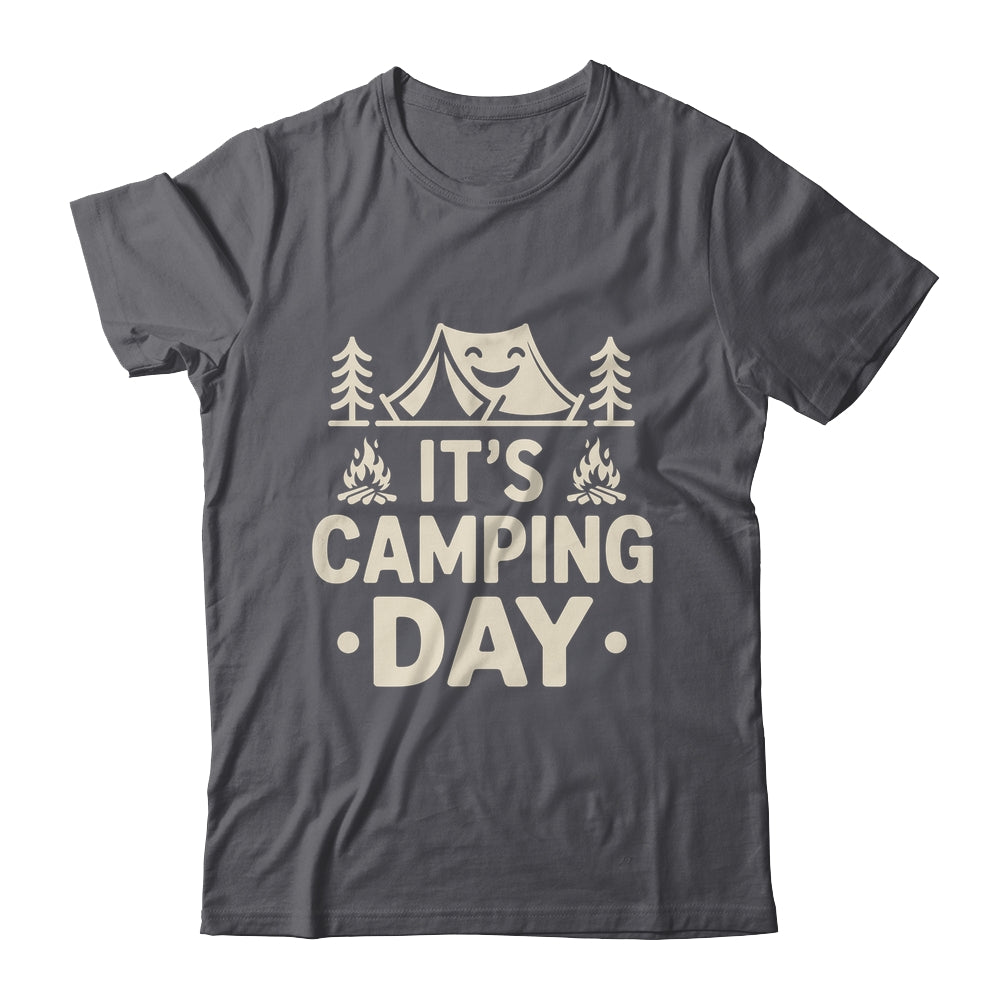 It's Camping Day Campsite Camper Camping Men Women Shirt & Tank Top | siriusteestore