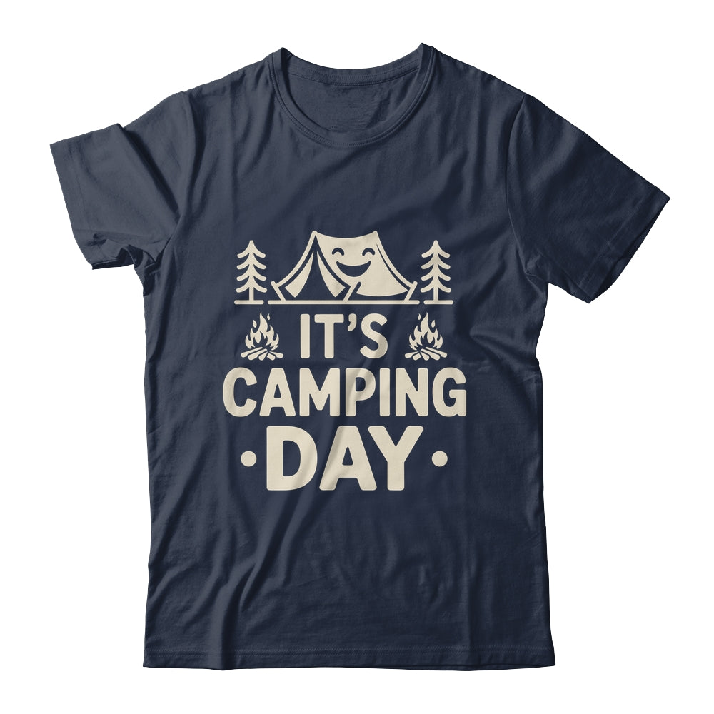 It's Camping Day Campsite Camper Camping Men Women Shirt & Tank Top | siriusteestore