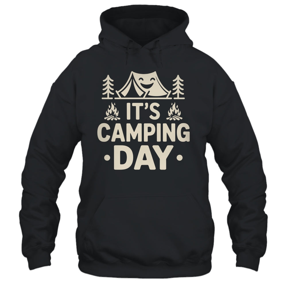 It's Camping Day Campsite Camper Camping Men Women Shirt & Tank Top | siriusteestore