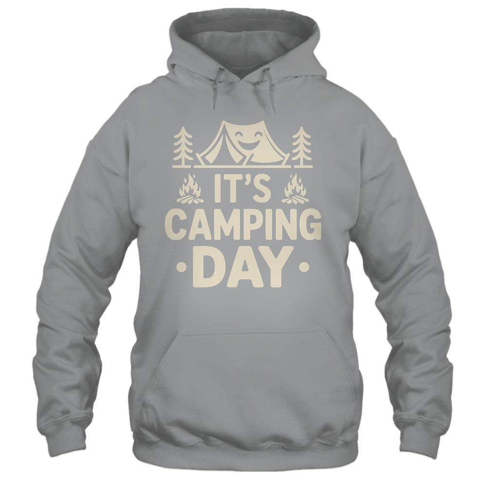 It's Camping Day Campsite Camper Camping Men Women Shirt & Tank Top | siriusteestore