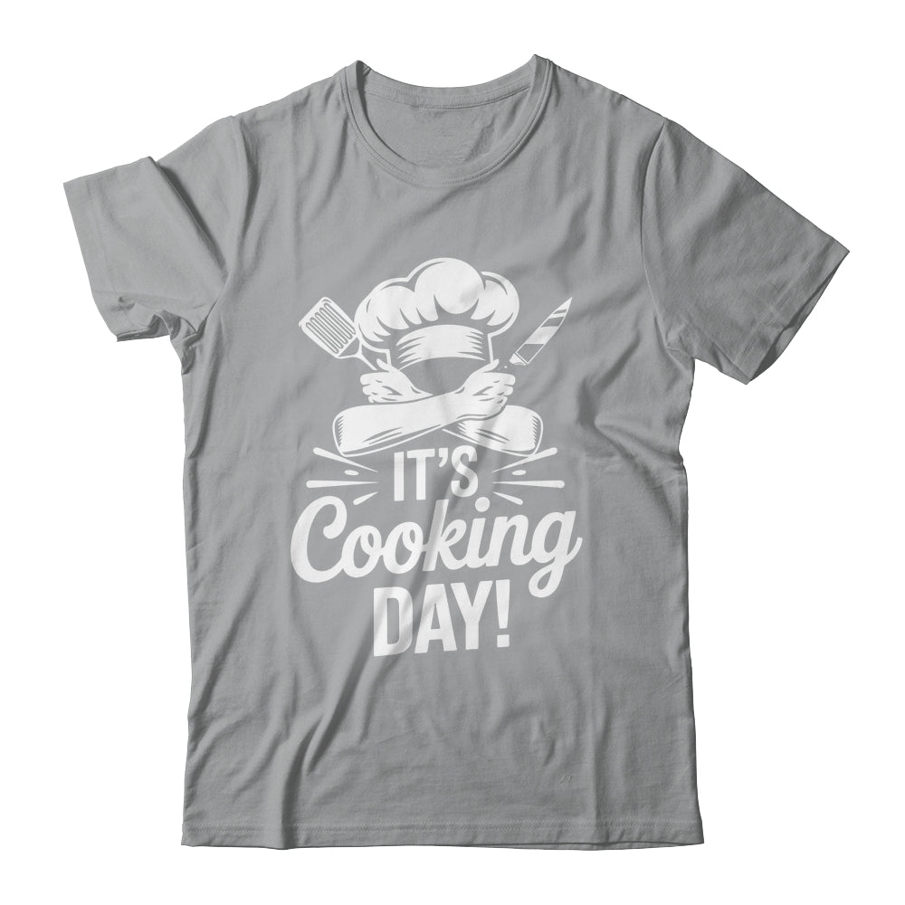 It's Cooking Day Funny Cooking Chef Cook For Men Women Shirt & Hoodie | siriusteestore