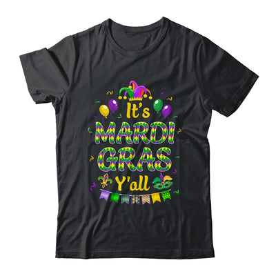 It's Mardi Gras Y'all Outfit Mardi Gras Costume Beads Shirt & Tank Top | siriusteestore