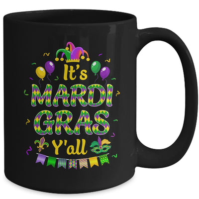 It's Mardi Gras Y'all Outfit Mardi Gras Costume Beads Mug | siriusteestore