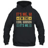 It's Me Hi I'm The Cool Godson It's Me Retro Funny Shirt & Hoodie | siriusteestore