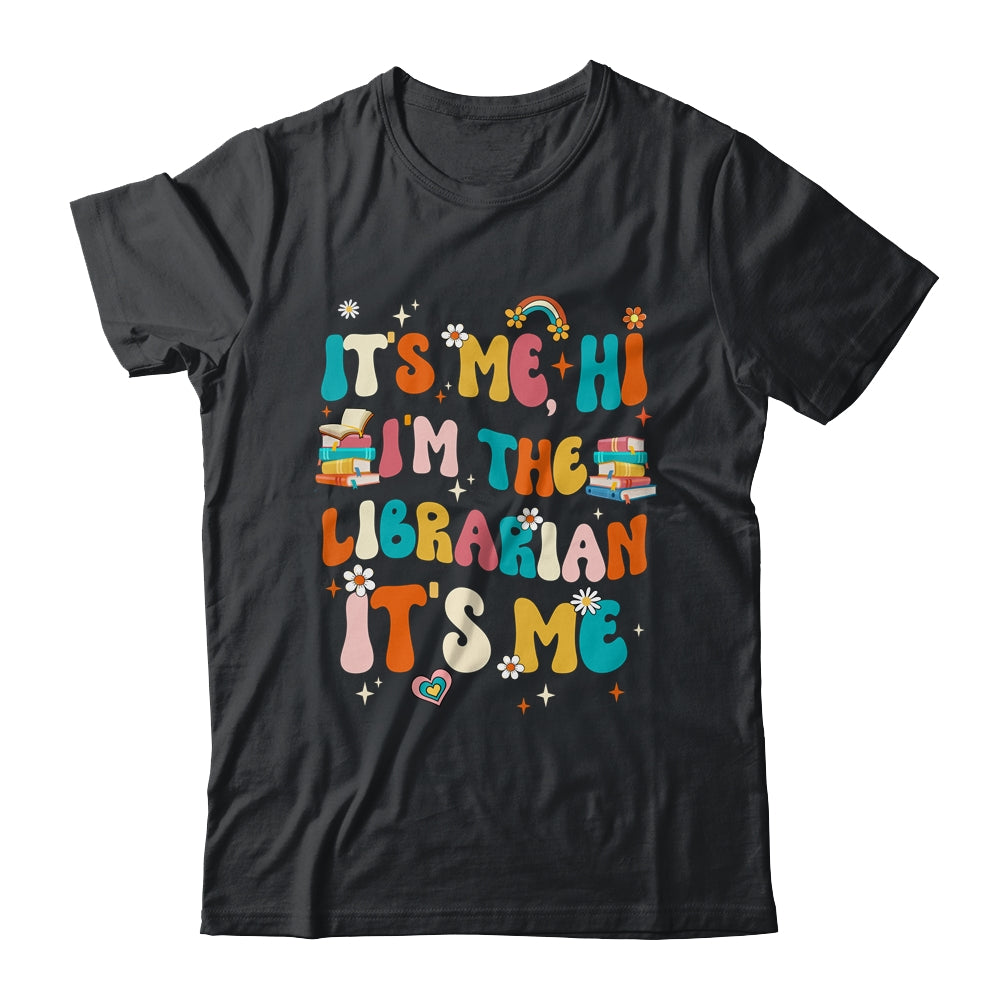 It's Me Hi I'm The Librarian Summer Reading Teacher School Shirt & Tank Top | siriusteestore
