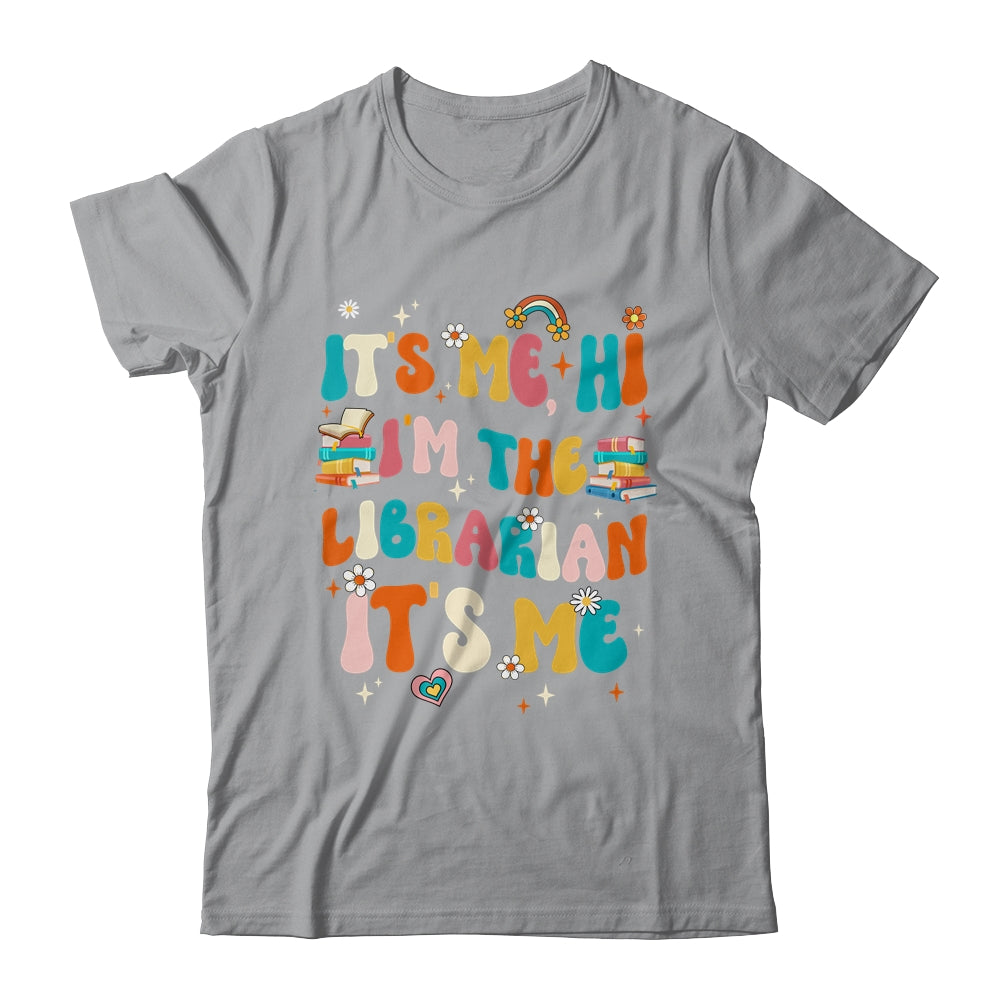 It's Me Hi I'm The Librarian Summer Reading Teacher School Shirt & Tank Top | siriusteestore