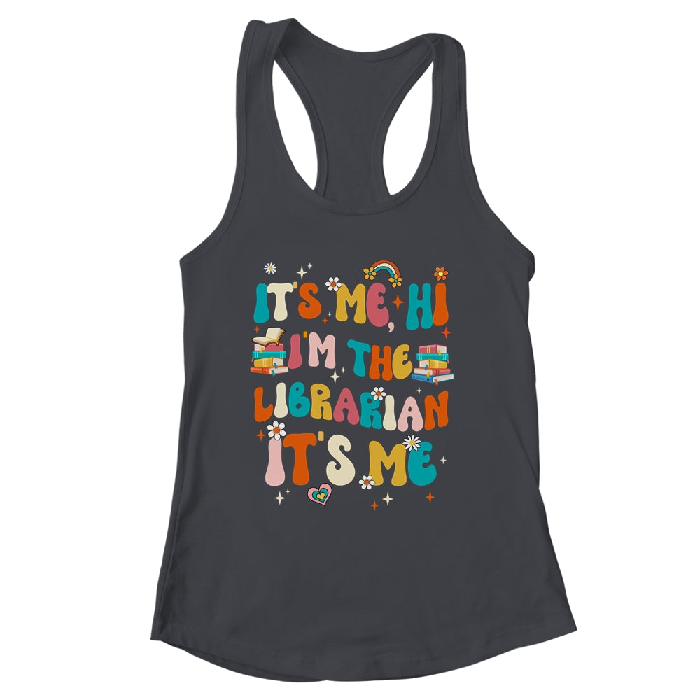 It's Me Hi I'm The Librarian Summer Reading Teacher School Shirt & Tank Top | siriusteestore