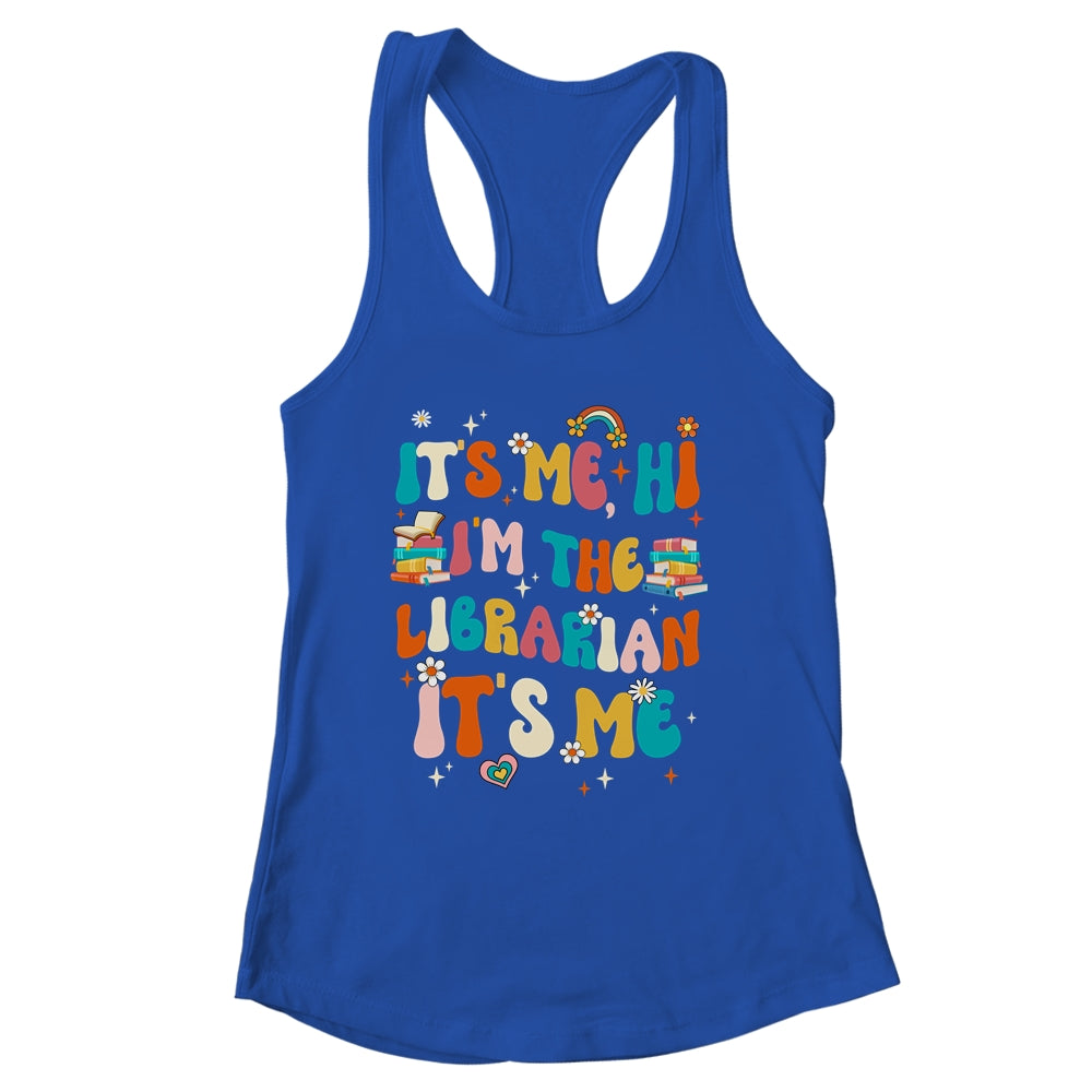 It's Me Hi I'm The Librarian Summer Reading Teacher School Shirt & Tank Top | siriusteestore