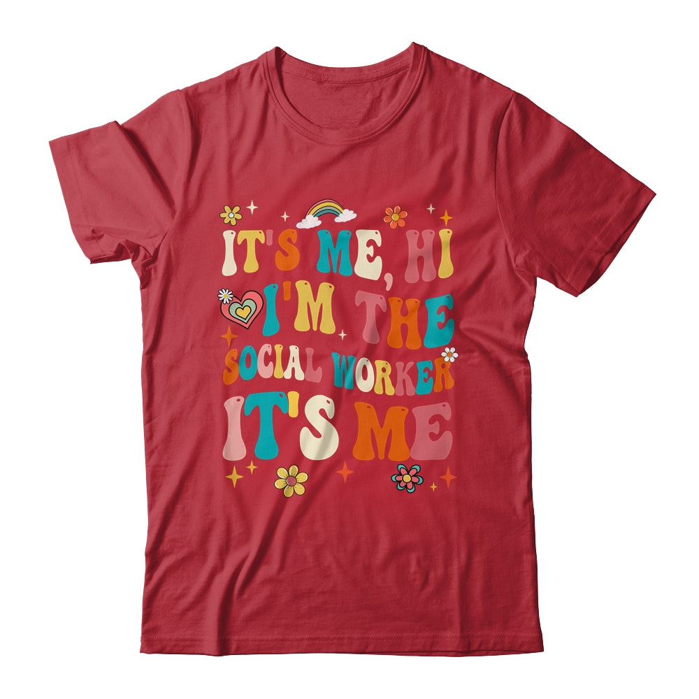 It's Me Hi I'm The Social Worker Teacher Girl Back To School Shirt & Hoodie | siriusteestore