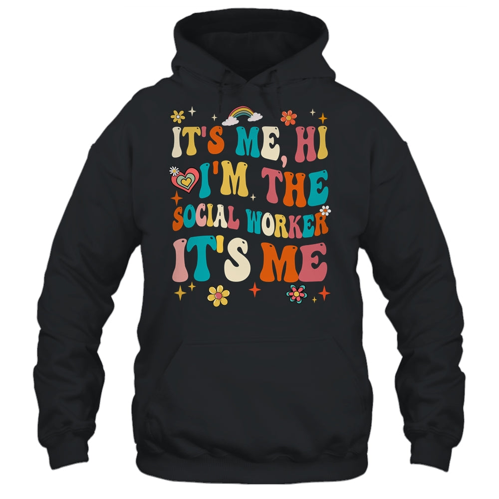 It's Me Hi I'm The Social Worker Teacher Girl Back To School Shirt & Hoodie | siriusteestore