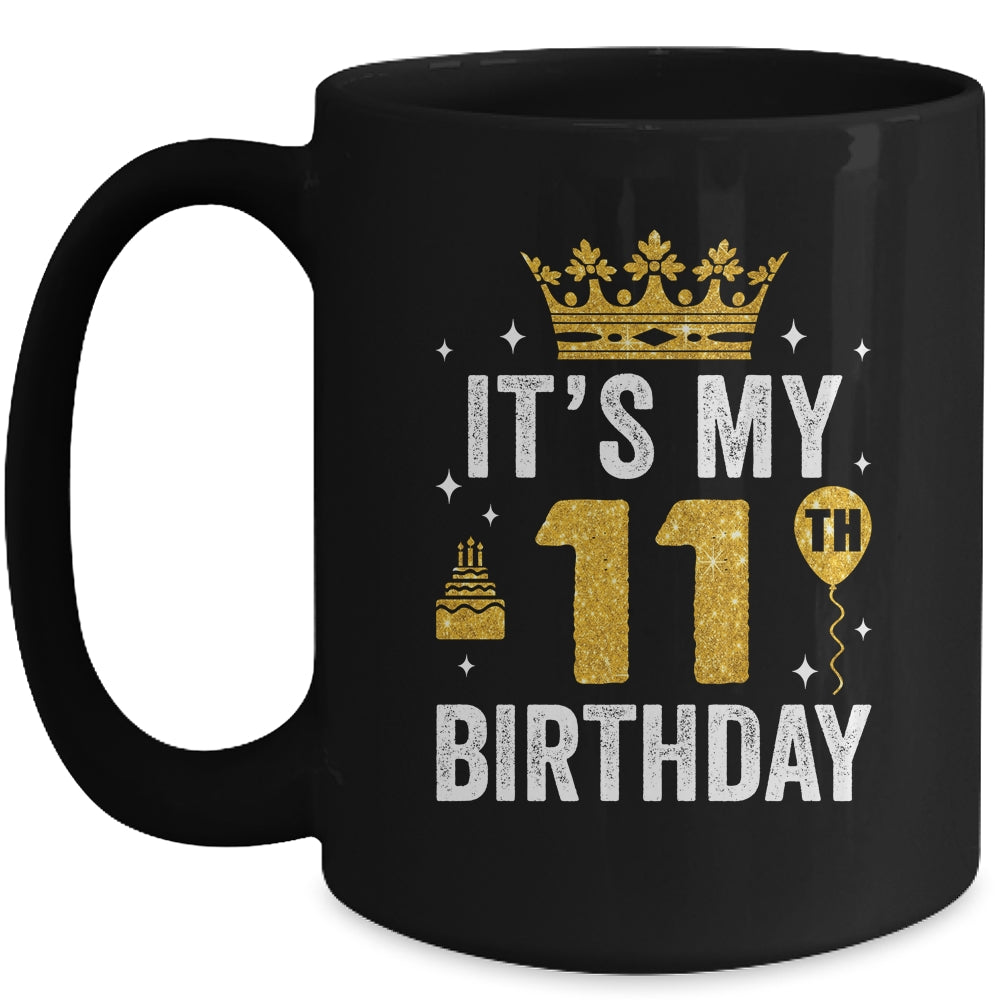 It's My 11th Birthday Idea For 11 Years Boys And Girls Mug | siriusteestore