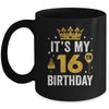 It's My 16th Birthday Idea For 16 Years Old Man And Woman Mug | siriusteestore
