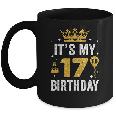 It's My 17th Birthday Idea For 17 Years Old Man And Woman Mug | siriusteestore
