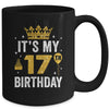 It's My 17th Birthday Idea For 17 Years Old Man And Woman Mug | siriusteestore