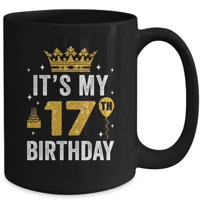 It's My 17th Birthday Idea For 17 Years Old Man And Woman Mug | siriusteestore