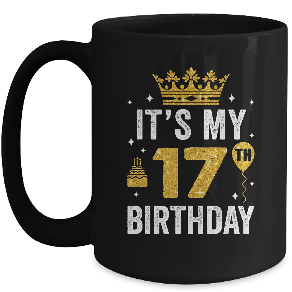 It's My 17th Birthday Idea For 17 Years Old Man And Woman Mug | siriusteestore