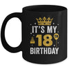 It's My 18th Birthday Idea For 18 Years Old Man And Woman Mug | siriusteestore