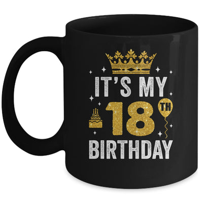 It's My 18th Birthday Idea For 18 Years Old Man And Woman Mug | siriusteestore