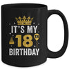 It's My 18th Birthday Idea For 18 Years Old Man And Woman Mug | siriusteestore