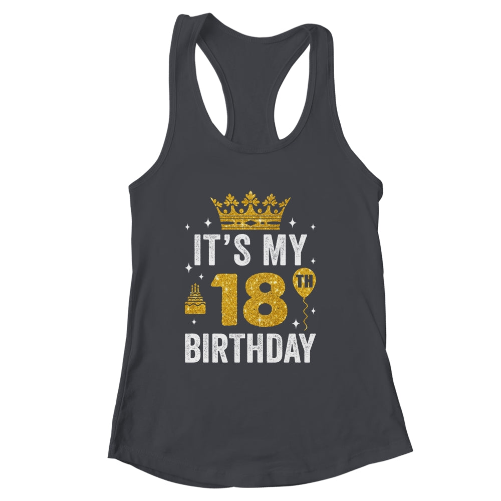 It's My 18th Birthday Idea For 18 Years Old Man And Woman Shirt & Tank Top | siriusteestore