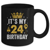 It's My 24th Birthday Idea For 24 Years Old Man And Woman Mug | siriusteestore
