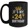 It's My 24th Birthday Idea For 24 Years Old Man And Woman Mug | siriusteestore