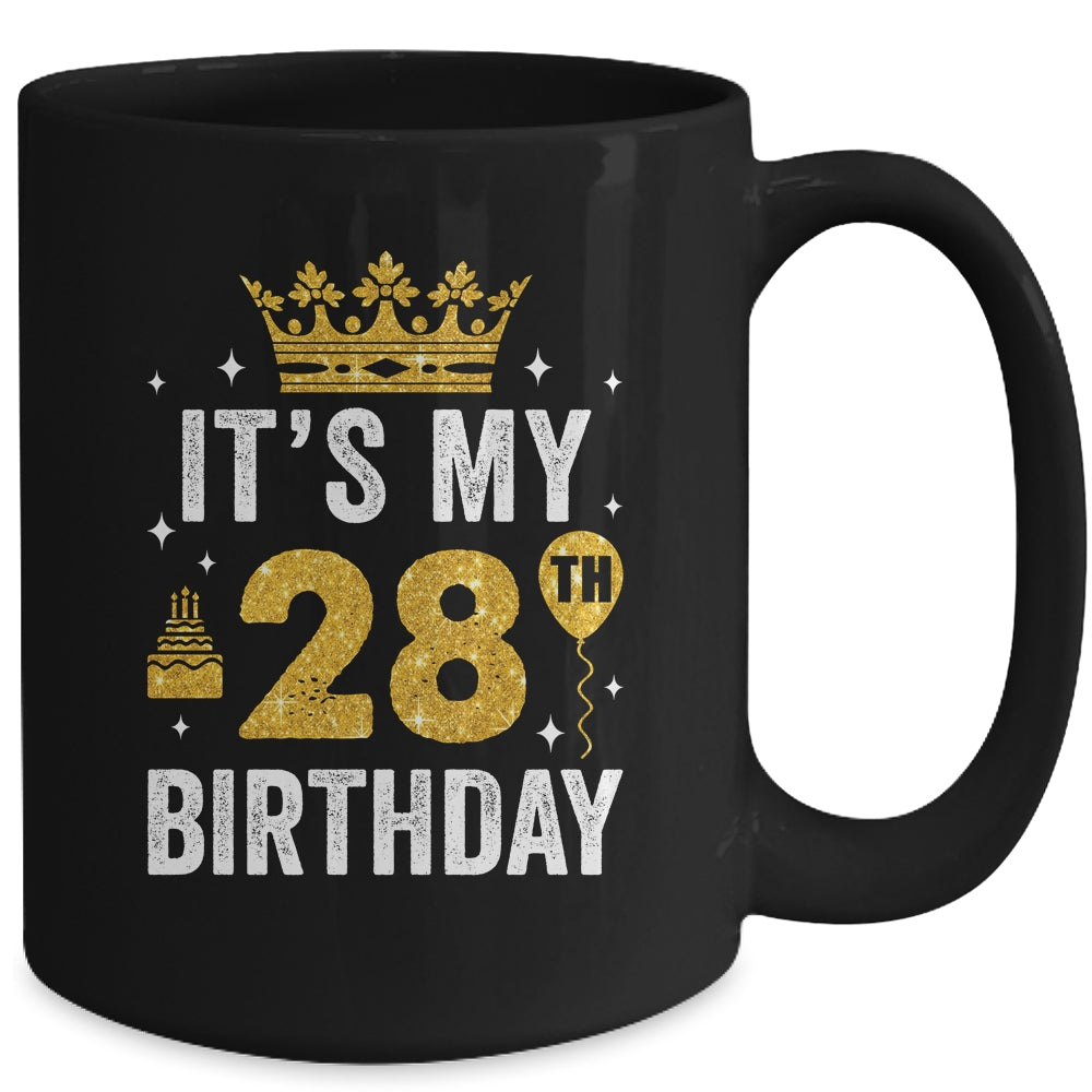 It's My 28th Birthday Idea For 28 Years Old Man And Woman Mug | siriusteestore