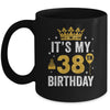 It's My 38th Birthday Idea For 38 Years Old Man And Woman Mug | siriusteestore
