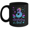 It's My 3rd Bday Mermaid Funny Birthday Girls 3 Years Old Mug | siriusteestore