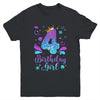 It's My 4th Bday Mermaid Funny Birthday Girls 4 Years Old Youth Shirt | siriusteestore