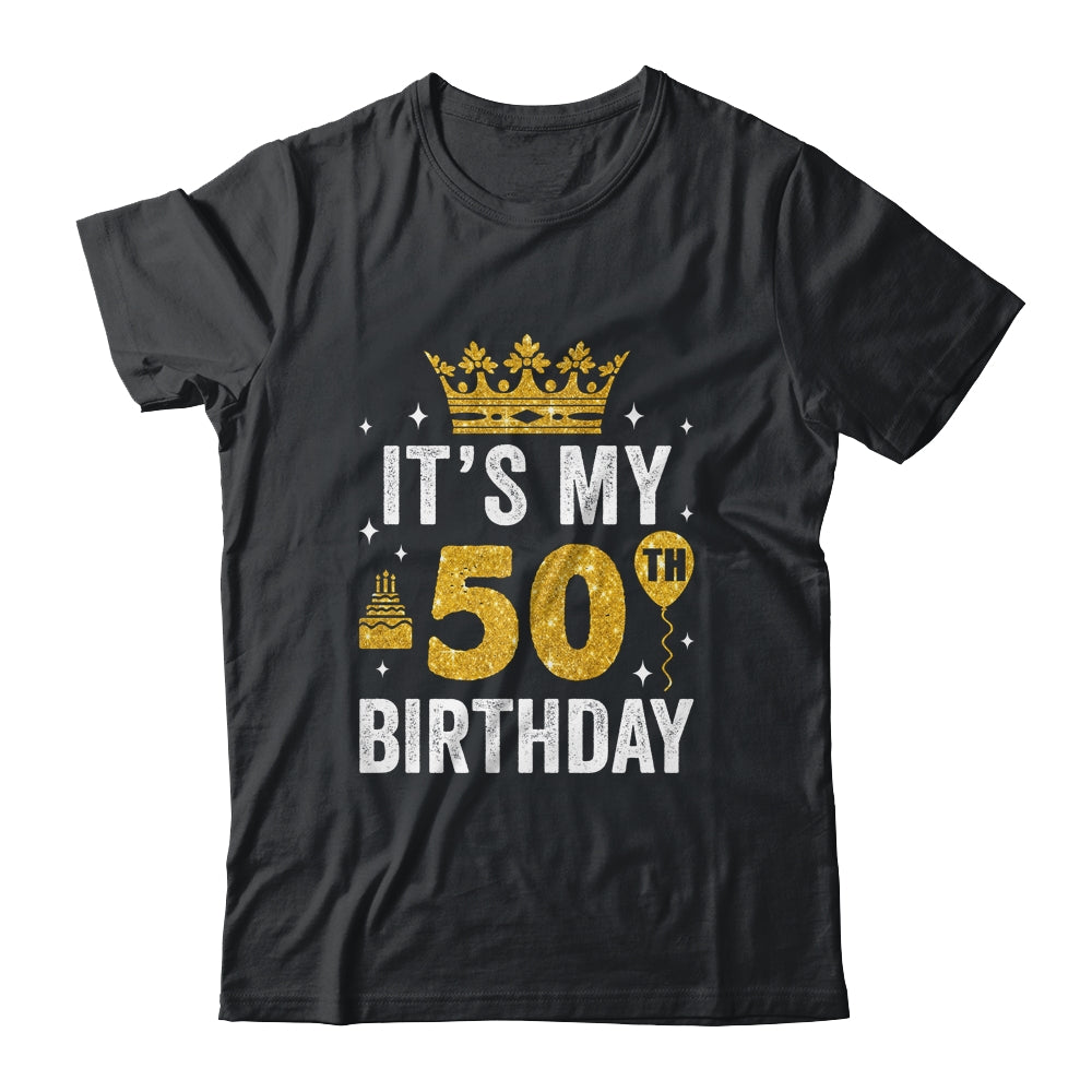 It's My 50th Birthday Idea For 50 Years Old Man And Woman Shirt & Tank Top | siriusteestore