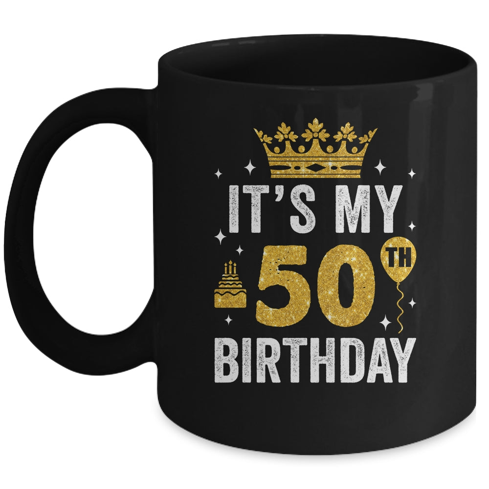 It's My 50th Birthday Idea For 50 Years Old Man And Woman Mug | siriusteestore