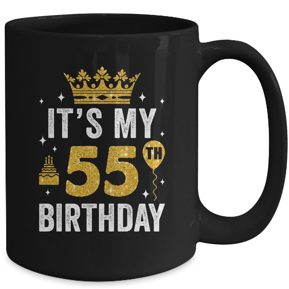 It's My 55th Birthday Idea For 55 Years Old Man And Woman Mug | siriusteestore