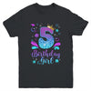 It's My 5th Bday Mermaid Funny Birthday Girls 5 Years Old Youth Shirt | siriusteestore