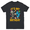 It's My 5th Birthday Party Halloween Skeleton Birthday Kids Youth Shirt | siriusteestore