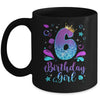 It's My 6th Bday Mermaid Funny Birthday Girls 6 Years Old Mug | siriusteestore