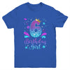 It's My 6th Bday Mermaid Funny Birthday Girls 6 Years Old Youth Shirt | siriusteestore