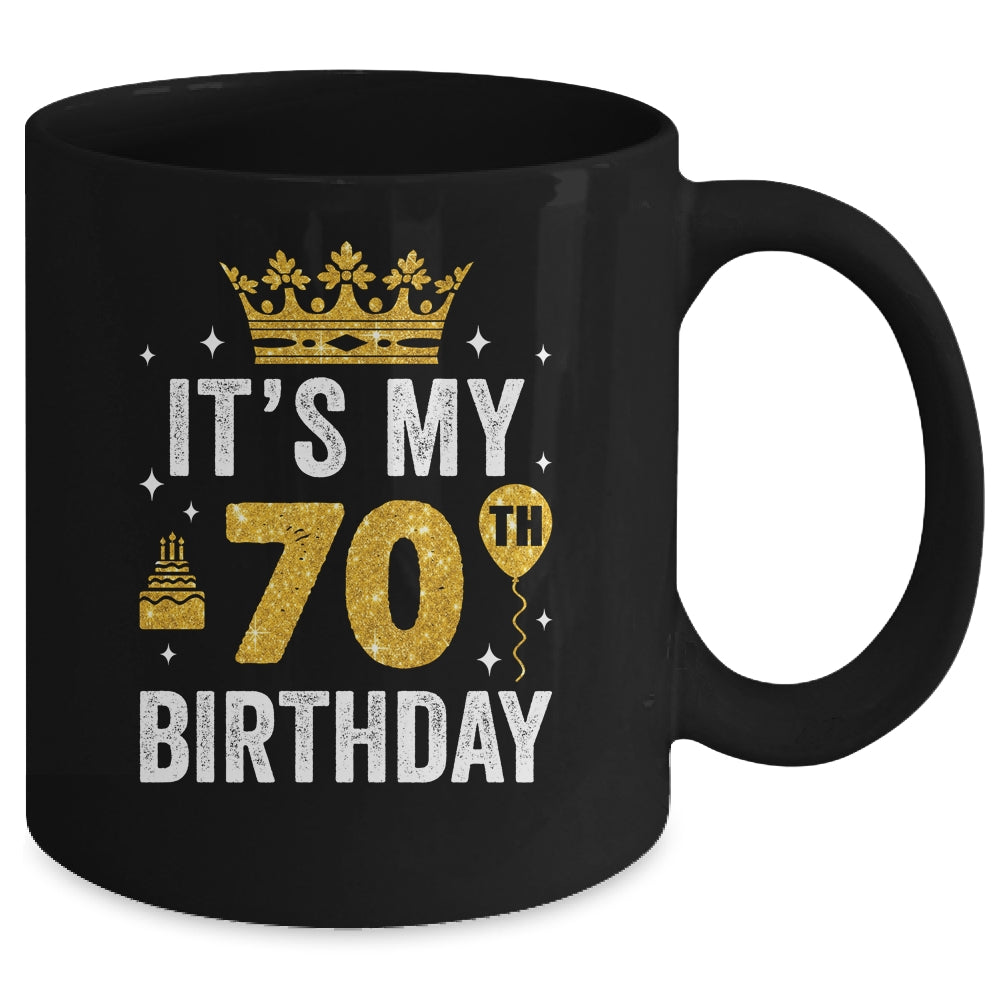 It's My 70th Birthday Idea For 70 Years Old Man And Woman Mug | siriusteestore