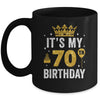 It's My 70th Birthday Idea For 70 Years Old Man And Woman Mug | siriusteestore