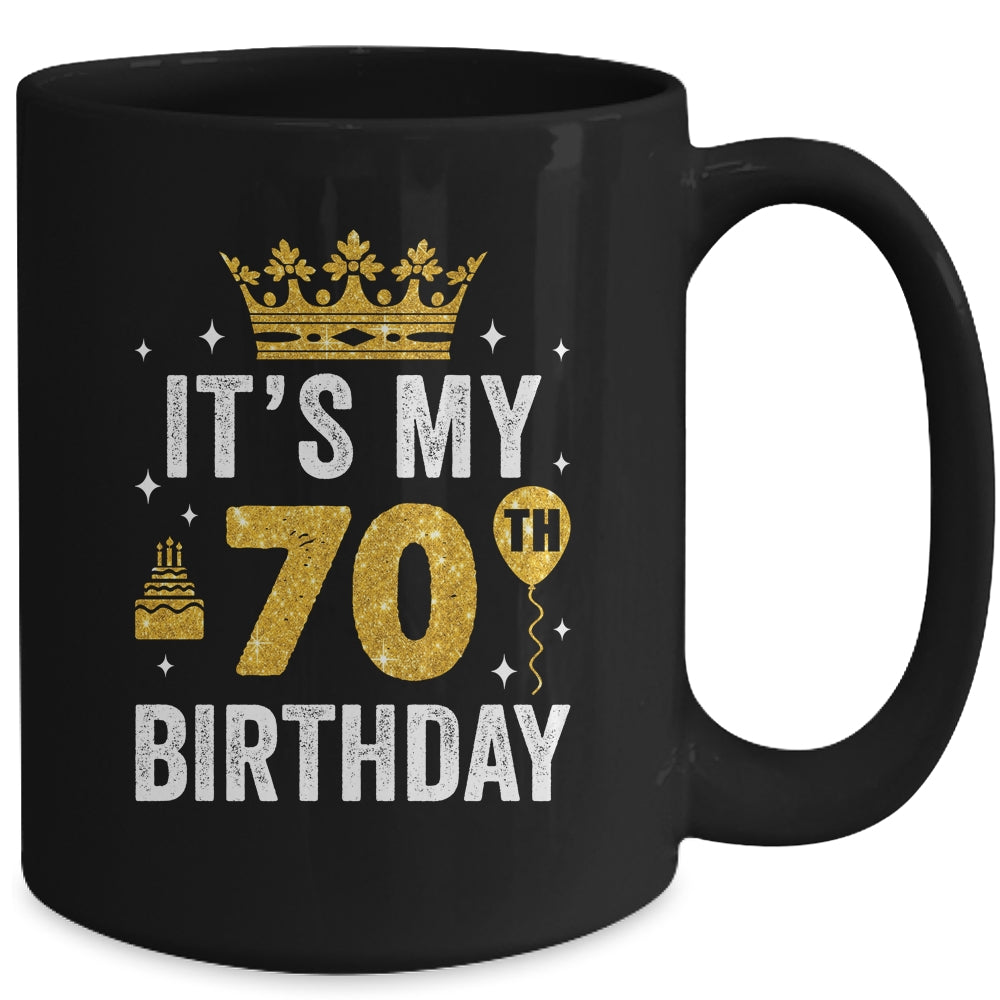It's My 70th Birthday Idea For 70 Years Old Man And Woman Mug | siriusteestore