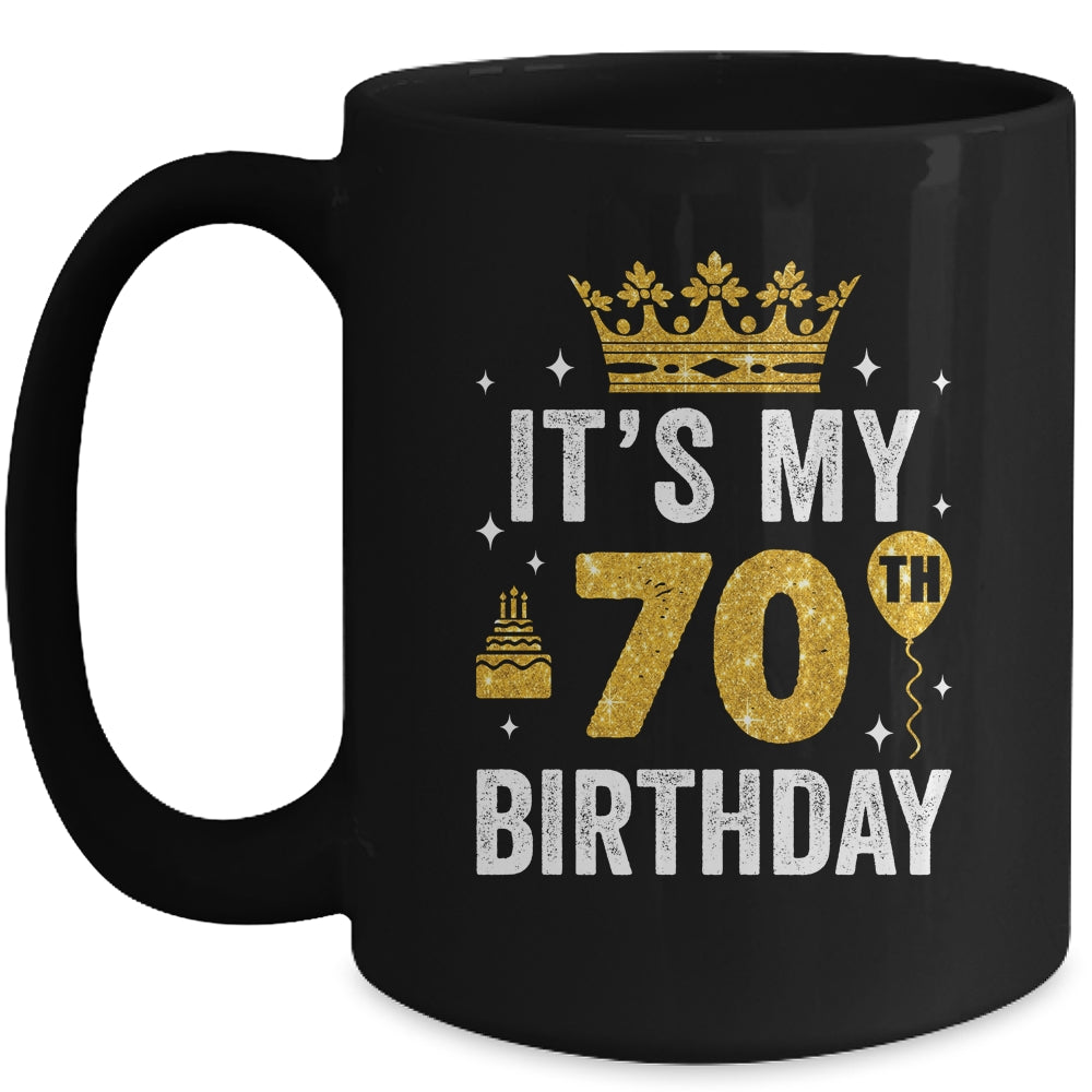 It's My 70th Birthday Idea For 70 Years Old Man And Woman Mug | siriusteestore