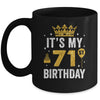 It's My 71st Birthday Idea For 71 Years Old Man And Woman Mug | siriusteestore