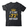 It's My 72nd Birthday Idea For 72 Years Old Man And Woman Shirt & Tank Top | siriusteestore