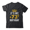 It's My 73rd Birthday Idea For 73 Years Old Man And Woman Shirt & Tank Top | siriusteestore