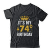 It's My 74th Birthday Idea For 74 Years Old Man And Woman Shirt & Tank Top | siriusteestore