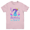 It's My 7th Bday Mermaid Funny Birthday Girls 7 Years Old Youth Shirt | siriusteestore