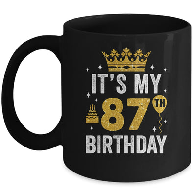 It's My 87th Birthday Idea For 87 Years Old Man And Woman Mug | siriusteestore